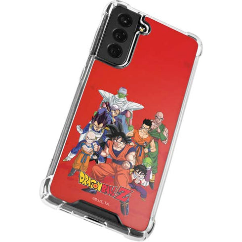 Dragon Ball Z Group Galaxy S21 FE Clear Case